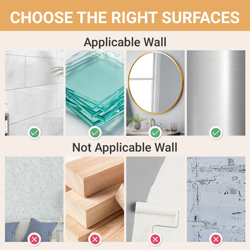 ð¥Limited Time 50% OFFð¥Suction Cup Storage Rack with Drain Hole