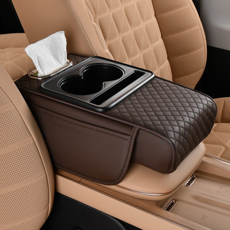 🚗Multifunctional Car Armrest Cushion – Ergonomic Comfort for Long Drives & Commuting✨
