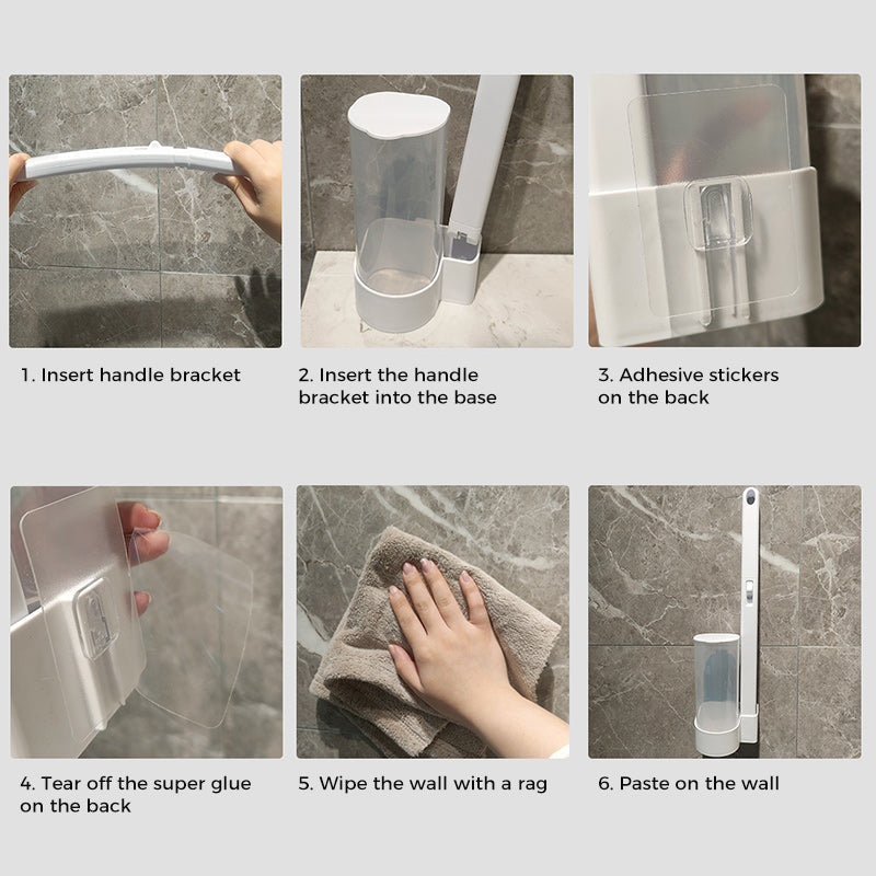 🚽 Last Day Special Price £8.78!!!⚡ Disposable Toilet Cleaning System – Hygienic One-Click Cleaning, No Residue Left, Easy to Use & Disposable 🧼