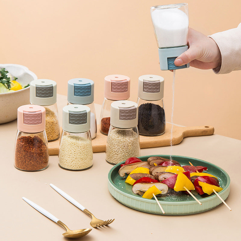 š„HOT SALEš„Salt and Pepper Shakers Precise Quantitative Push Type