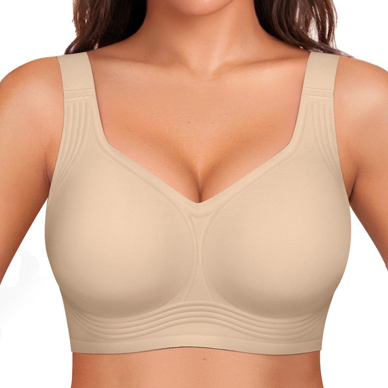 💜 BLACK FRIDAY BIG DEAL💜Women's Seamless Full Coverage Wireless Bra(副本)