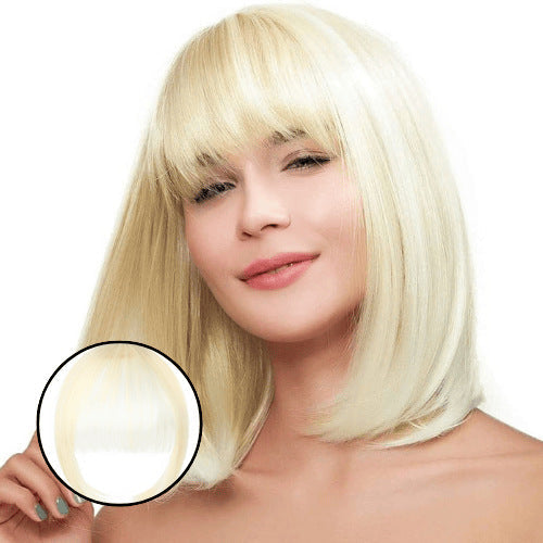 💜LAST DAY - BUY 1 GET 1 FREE💜Clip In Bangs 100% Human Hair Extensions Air Bangs