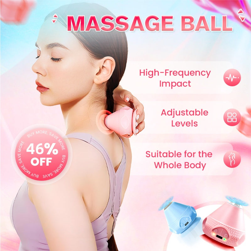 🔥LAST DAY PROMOTION -50%OFF🔥 Trigger Point Self-Massage Ball with Suction Cup – Perfect relaxation for muscles and body!