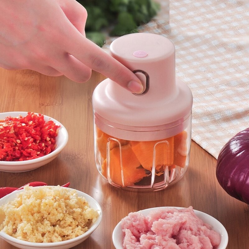 🔥LAST DAY PROMOTION - 50%OFF🔥WIRELESS MINI ELECTRIC FOOD CHOPPER