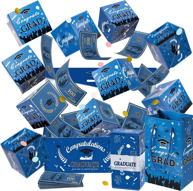 🎓Money Surprise Gift Box – Explosive Pop-Up for Grads 💥