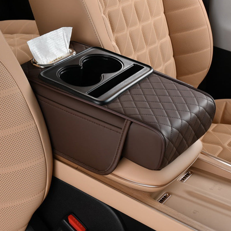🚗Multifunctional Car Armrest Cushion – Ergonomic Comfort for Long Drives & Commuting✨
