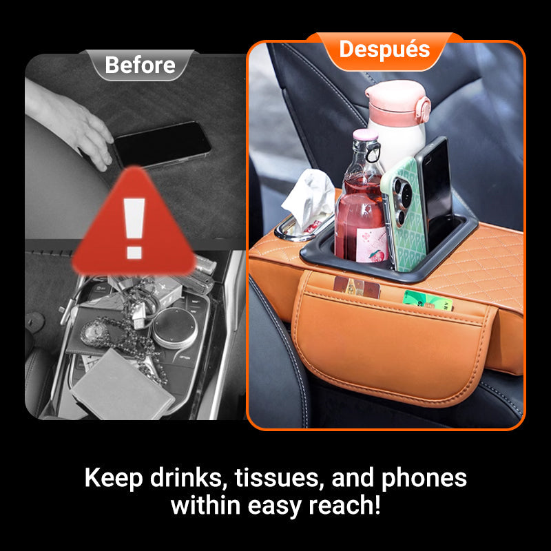 🚗Multifunctional Car Armrest Cushion – Ergonomic Comfort for Long Drives & Commuting✨