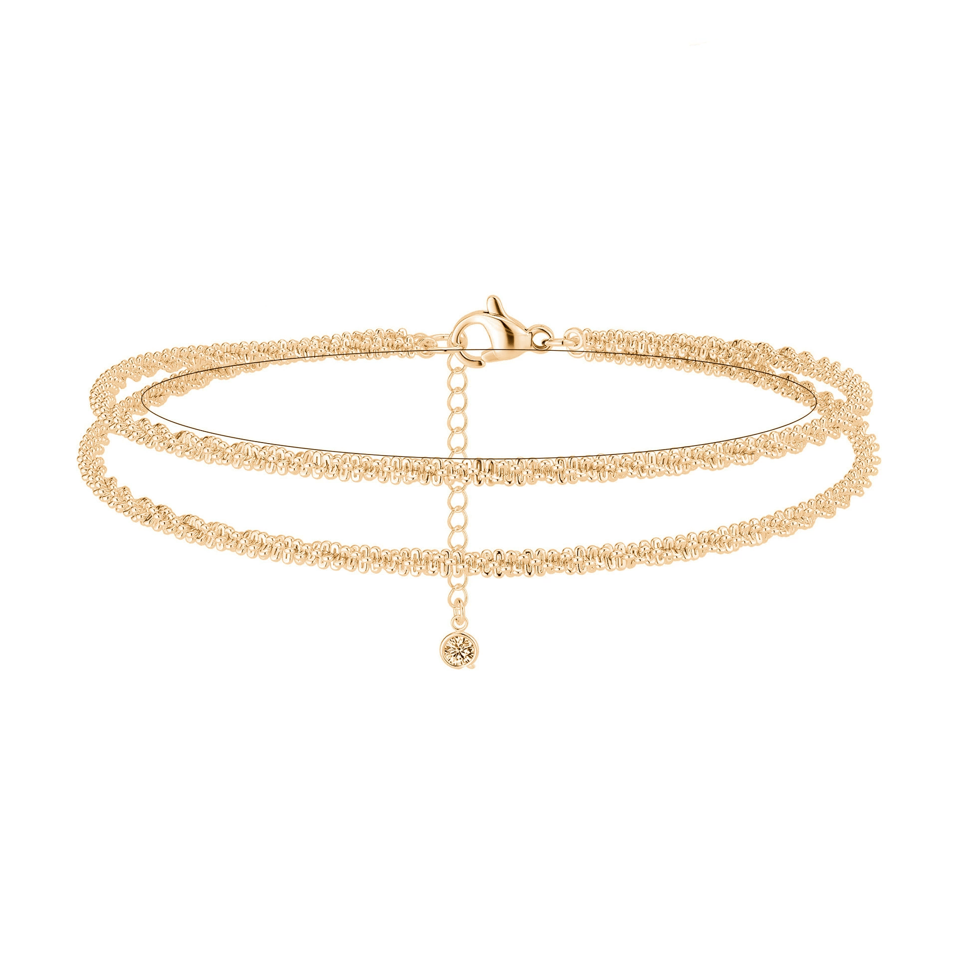 🩷Dainty Layered Waterproof Anklet