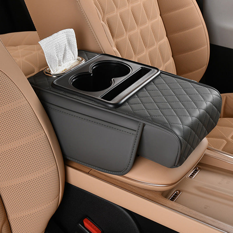 🚗Multifunctional Car Armrest Cushion – Ergonomic Comfort for Long Drives & Commuting✨