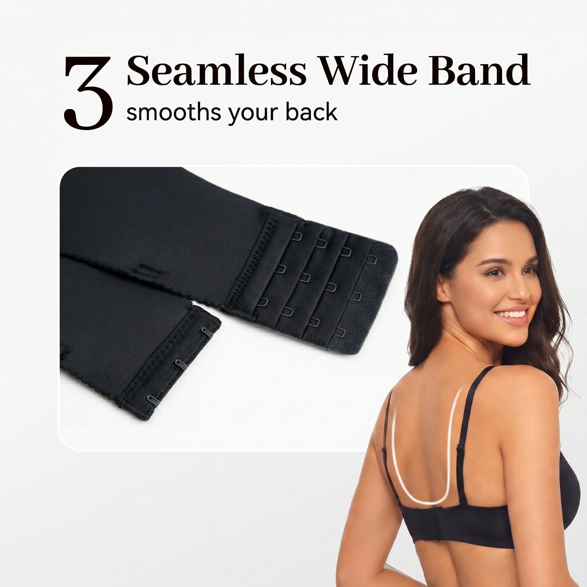 ✨Women’s Seamless Breathable Push-Up Support Bra