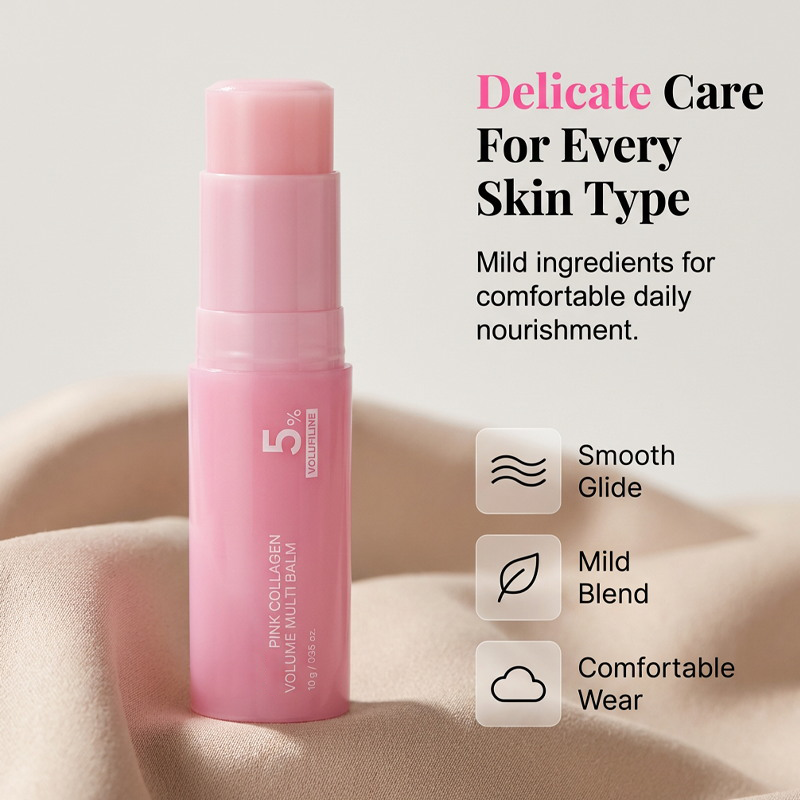💜LAST DAY - BUY 1 GET 1 FREE💜Pink Collagen Balm – 5% Volufiline + collagen. Targets hollow areas, restores volume. Like a pillow for your face. Last day – stack up! 🛍️💎