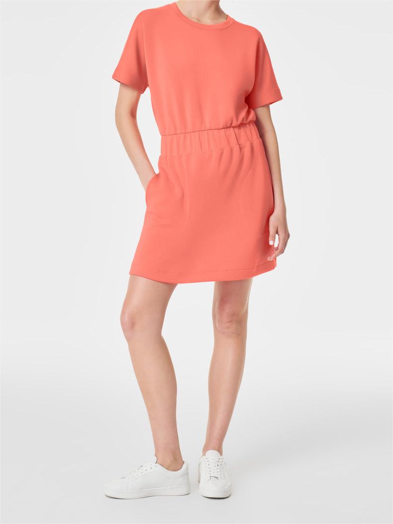 Casual Elastic-Waist T-Shirt Dress👗Buy 2 Free Shipping✈️✈️