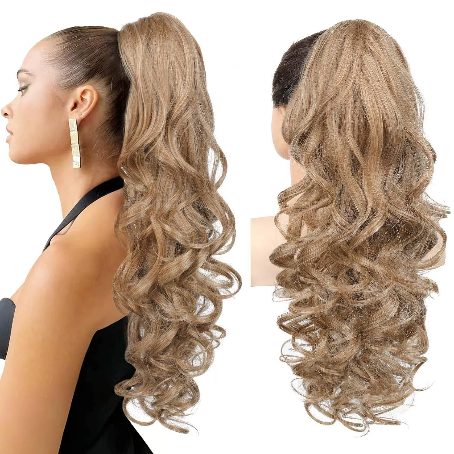💜 LAST DAY PROMOTION - 50%OFF💜Clip-on Wavy Ponytail Extension