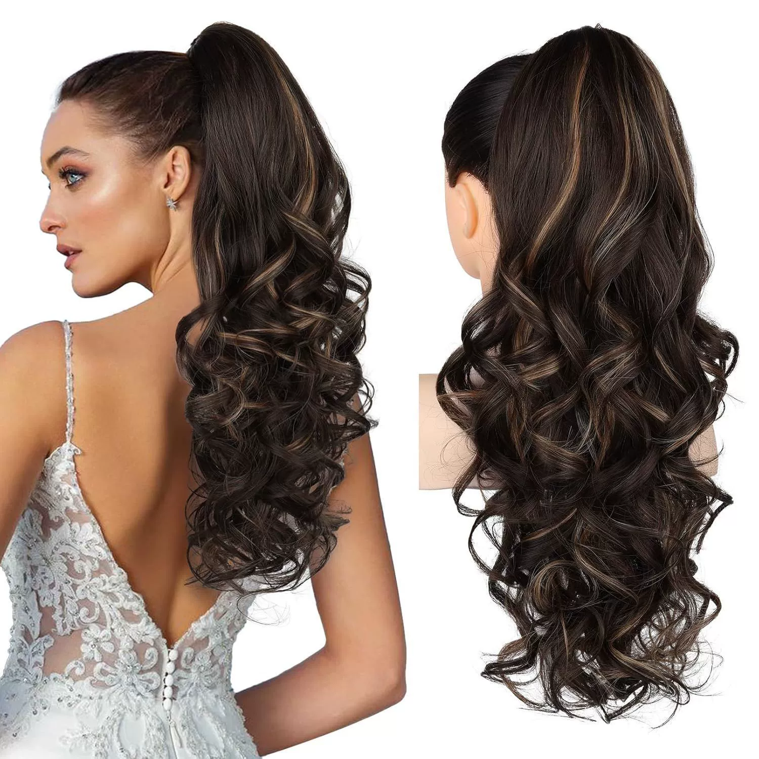 💜 LAST DAY PROMOTION - 50%OFF💜Clip-on Wavy Ponytail Extension