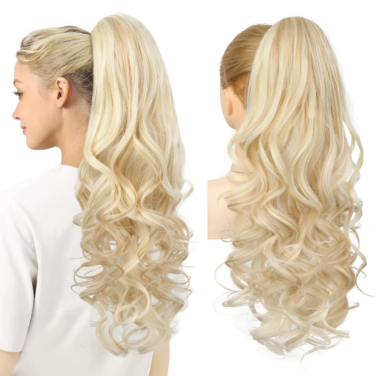 💜 LAST DAY PROMOTION - 50%OFF💜Clip-on Wavy Ponytail Extension