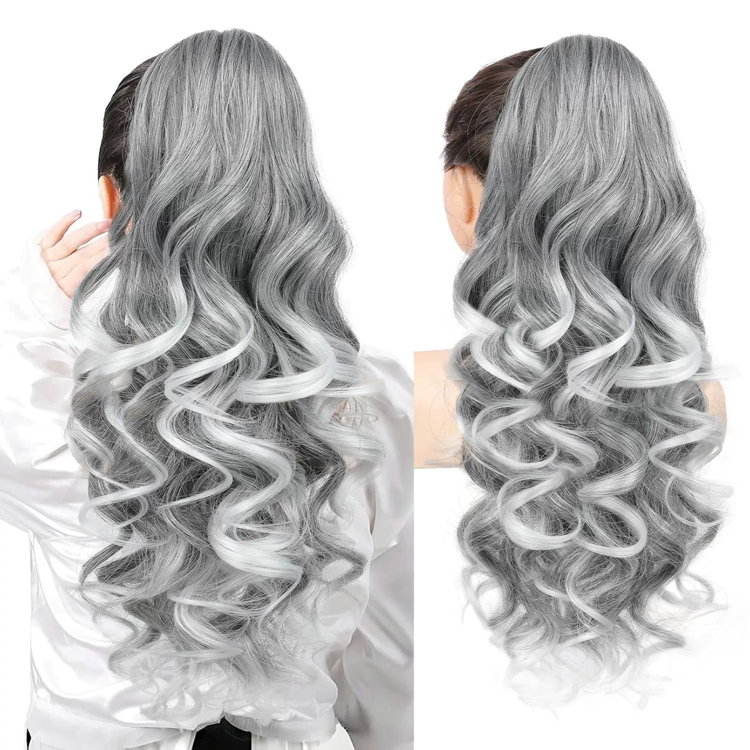 💜 LAST DAY PROMOTION - 50%OFF💜Clip-on Wavy Ponytail Extension