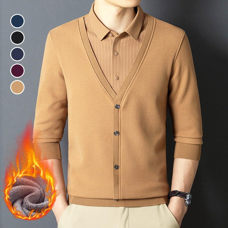 š„Limited Time 50% Off š„Menās Business Casual Thermal Cardigan