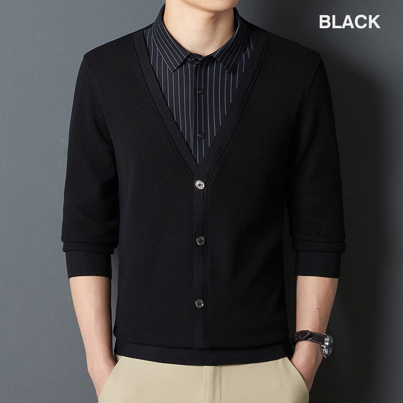 š„Limited Time 50% Off š„Menās Business Casual Thermal Cardigan