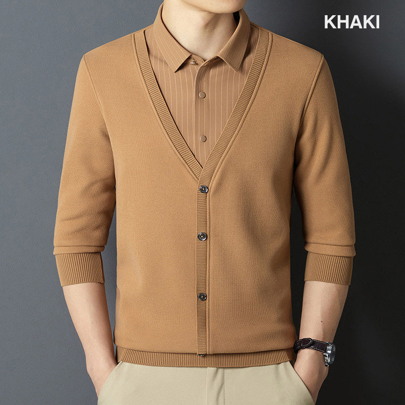 š„Limited Time 50% Off š„Menās Business Casual Thermal Cardigan