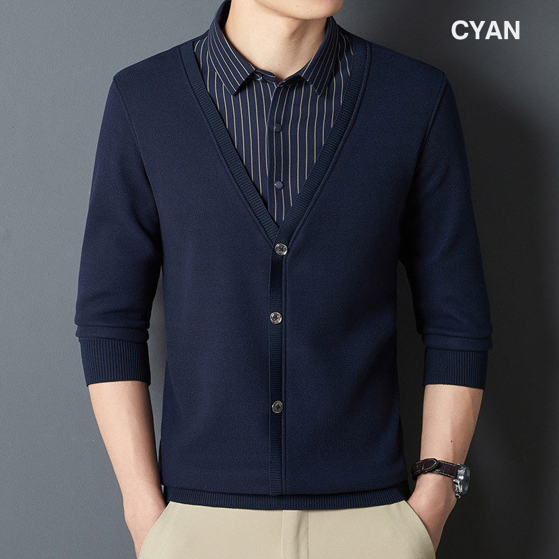š„Limited Time 50% Off š„Menās Business Casual Thermal Cardigan