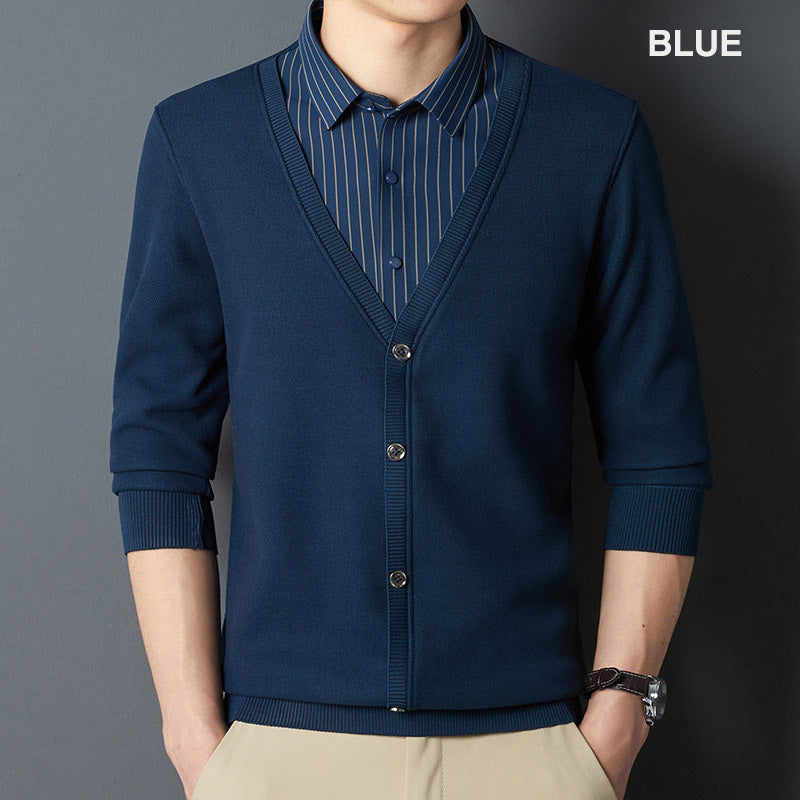 š„Limited Time 50% Off š„Menās Business Casual Thermal Cardigan