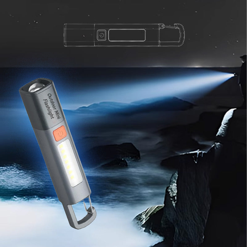 ð¥Limited Time 50% OFFð¥Outdoor high-brightness long-lasting mini flashlight