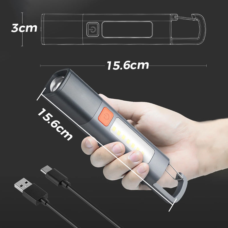 ð¥Limited Time 50% OFFð¥Outdoor high-brightness long-lasting mini flashlight