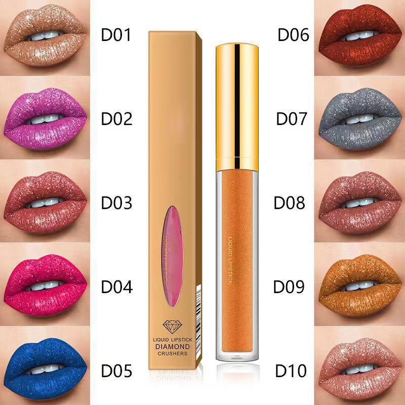 ð¥Limited Time 50% OFFð¥Metallic Liquid Diamond Glitter Lipstick