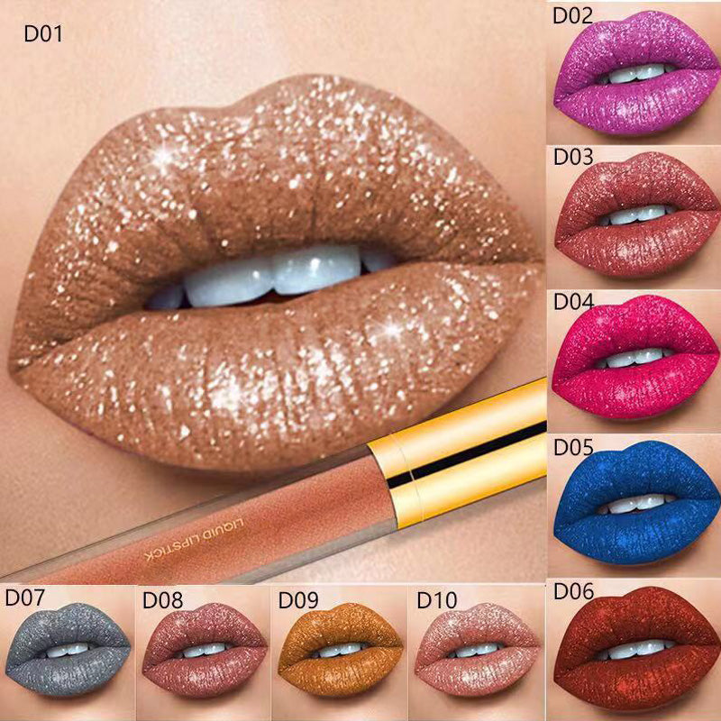 ð¥Limited Time 50% OFFð¥Metallic Liquid Diamond Glitter Lipstick