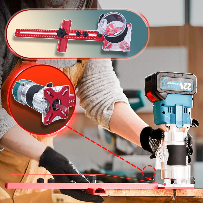 ð¥Limited time 50% offð¥4 in 1 Router Milling Groove Bracket with Base