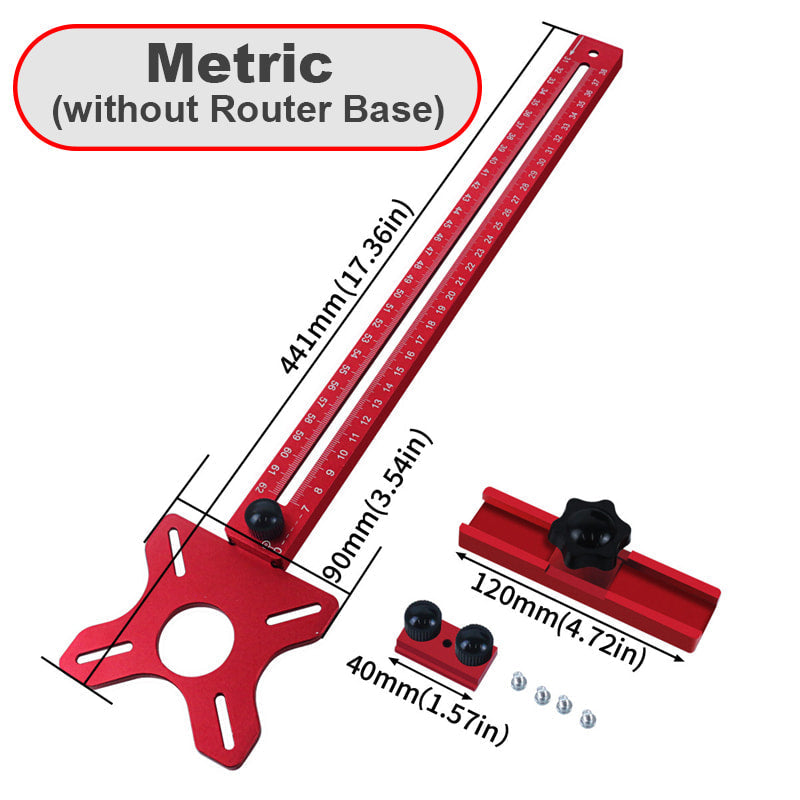 ð¥Limited time 50% offð¥4 in 1 Router Milling Groove Bracket with Base