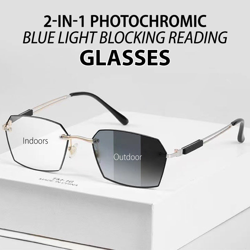 š„BUY 1 GET 1 FREEš„ 2-in-1 Photochromic Blue Light Blocking Reading Glasses