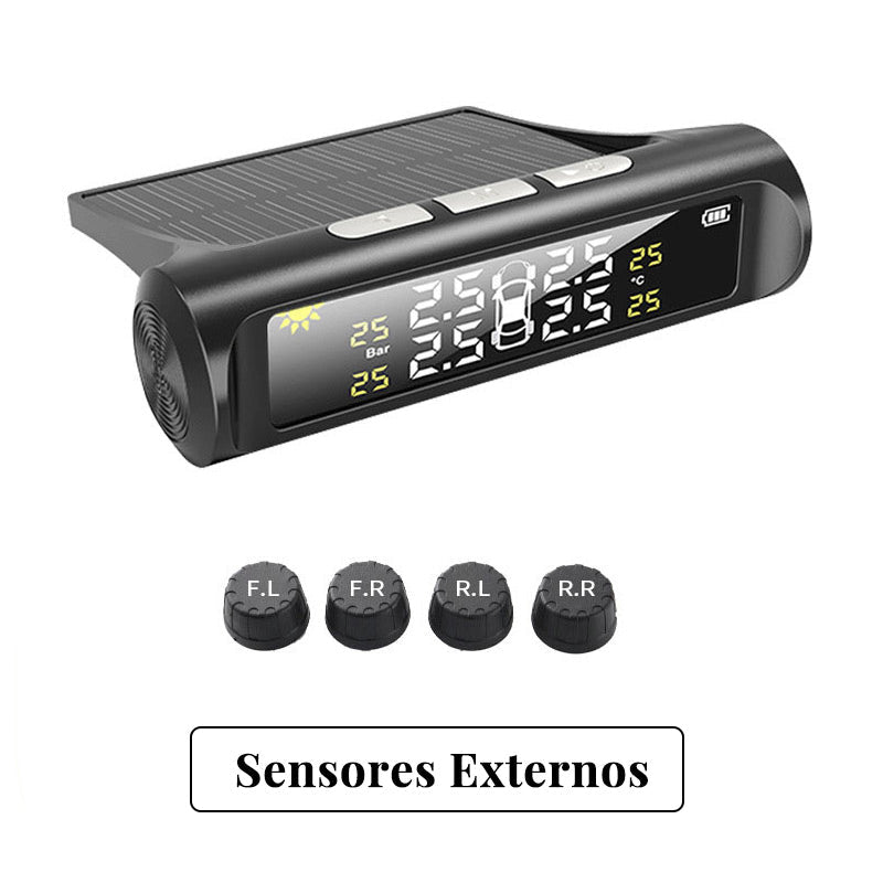 š„Limited Time 50% Off š„Solar Four Wheel Tire Pressure Monitor with Real-Time Display