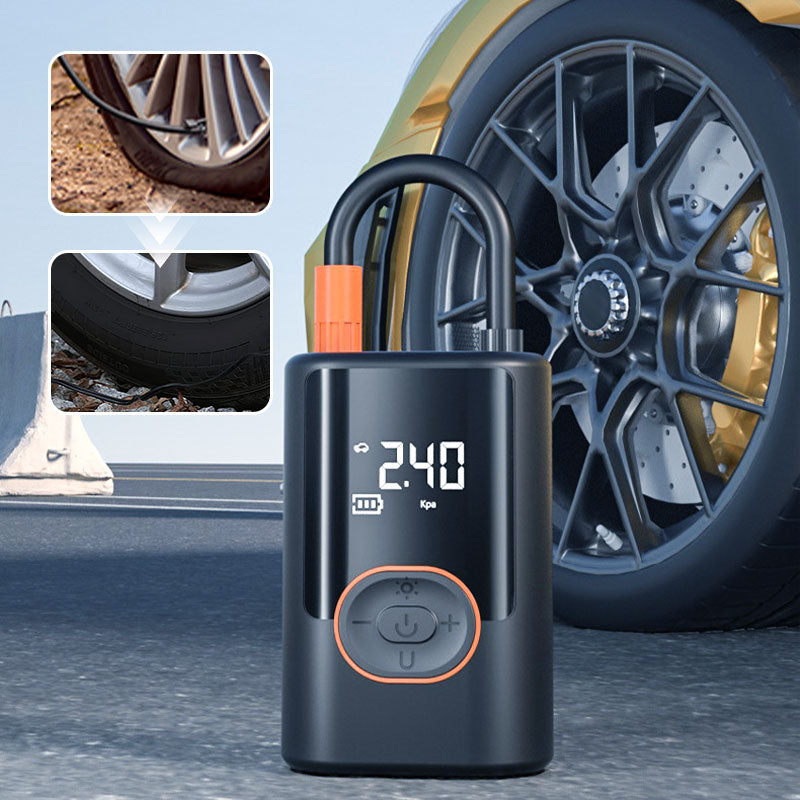 ð¥Limited Time 50% OFFð¥Multifunctional Portable Car Tire Inflator with Light