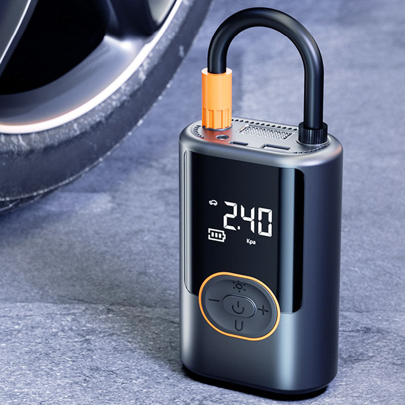 ð¥Limited Time 50% OFFð¥Multifunctional Portable Car Tire Inflator with Light