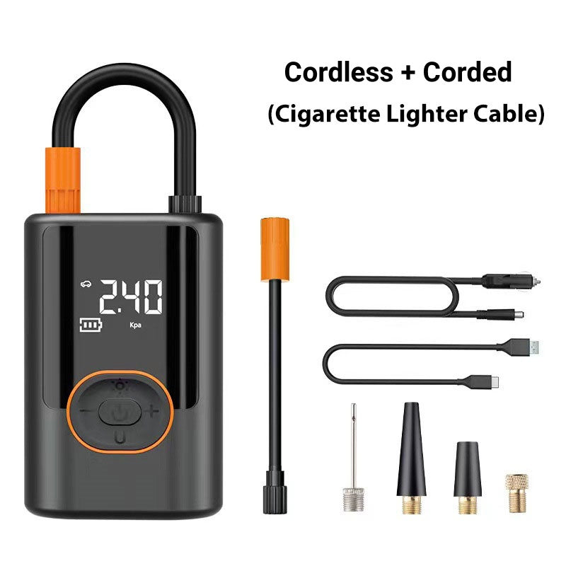 ð¥Limited Time 50% OFFð¥Multifunctional Portable Car Tire Inflator with Light