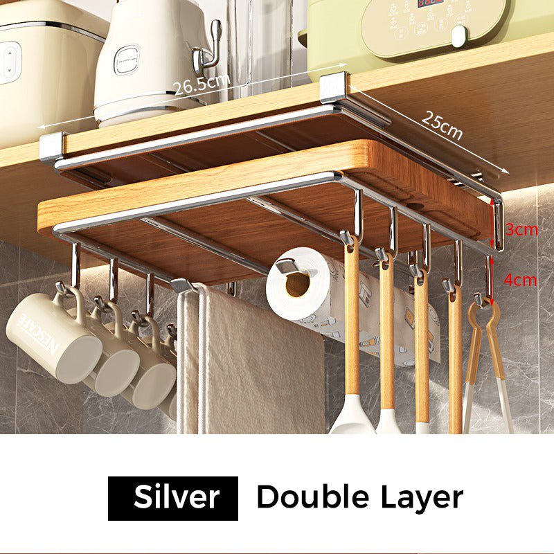 ð¥Limited time 50% offð¥Multi-Functional Under-Cabinet Storage Rack & Pot Lid Holder