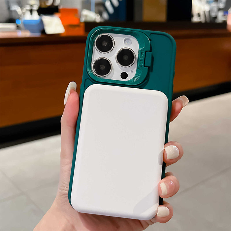 Silicone Magnetic Case with Invisible Lens Stand