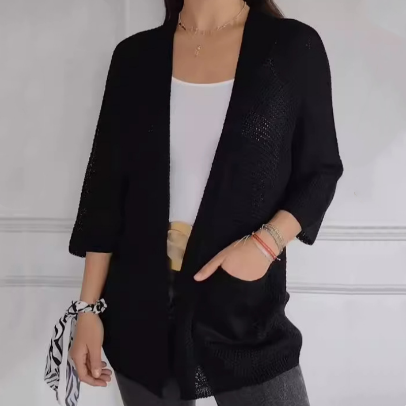 ð¥Limited Time 50% OFFð¥Women's Casual Knitted Open Front Coat