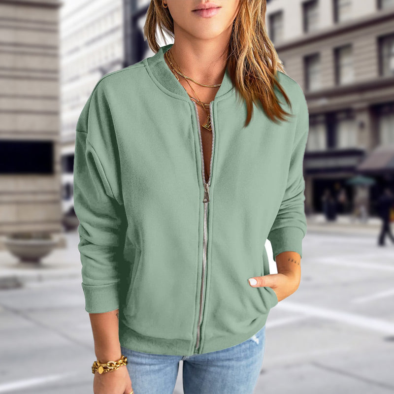 ð¥Limited Time 50% OFFð¥Women's Casual Zippered Jacket