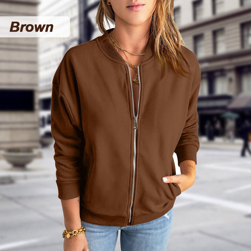 ð¥Limited Time 50% OFFð¥Women's Casual Zippered Jacket