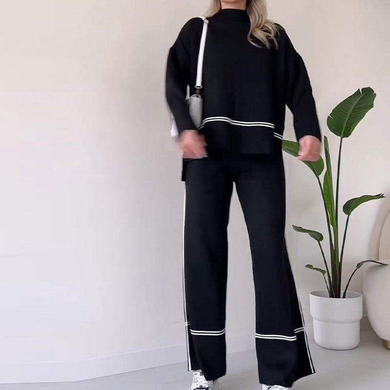 ð¥Limited Time 50% OFFð¥Women's Knitted Lounge Set with Micro-Flared Pants