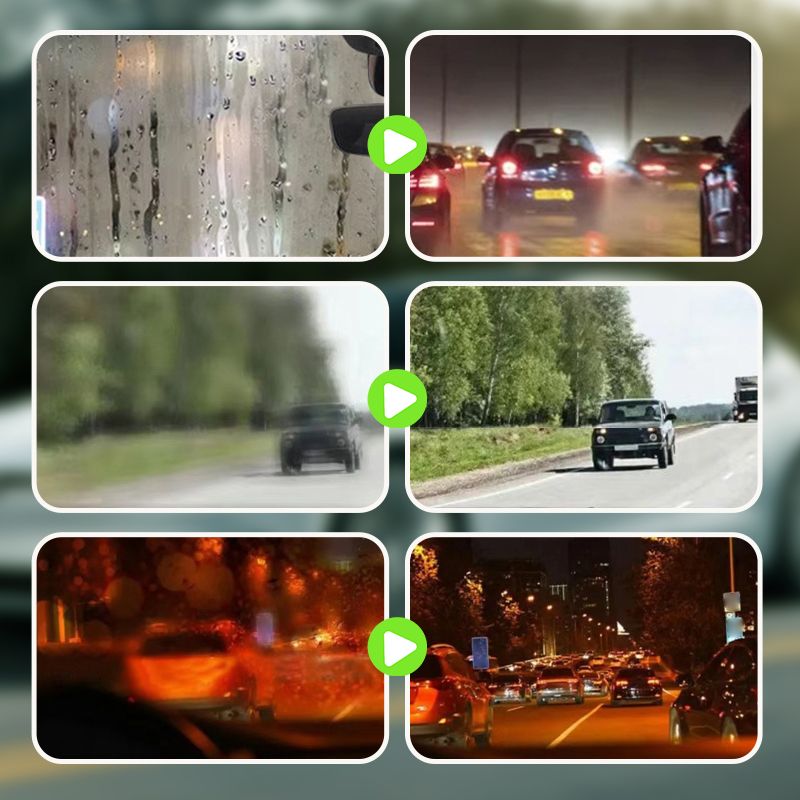 🎅Xmas Sales - 50% OFF🎄 Powerful Oil Film Removal & Crystal Coating 🚗💧New 2.0 Green Oil Film Wipe