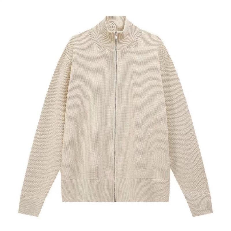 š„Limited Time 50% Off š„Men's Zip up Cozy Turtleneck Knit Sweater