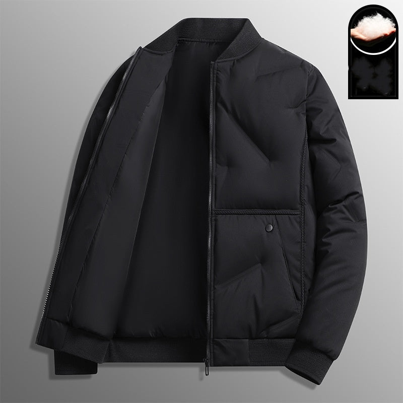 ð¥Limited Time 50% OFFð¥Men's Ultra-Light Short Baseball Collar Down Jacket