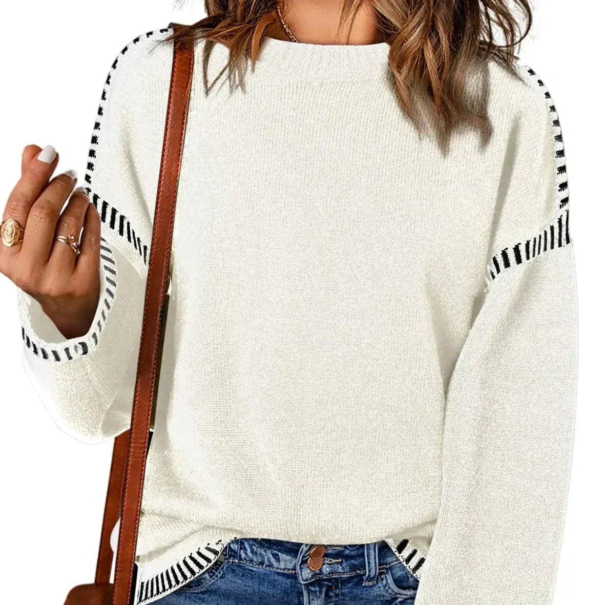 ð¥Limited Time 50% OFFð¥Women's Casual Knit Pullover Sweater
