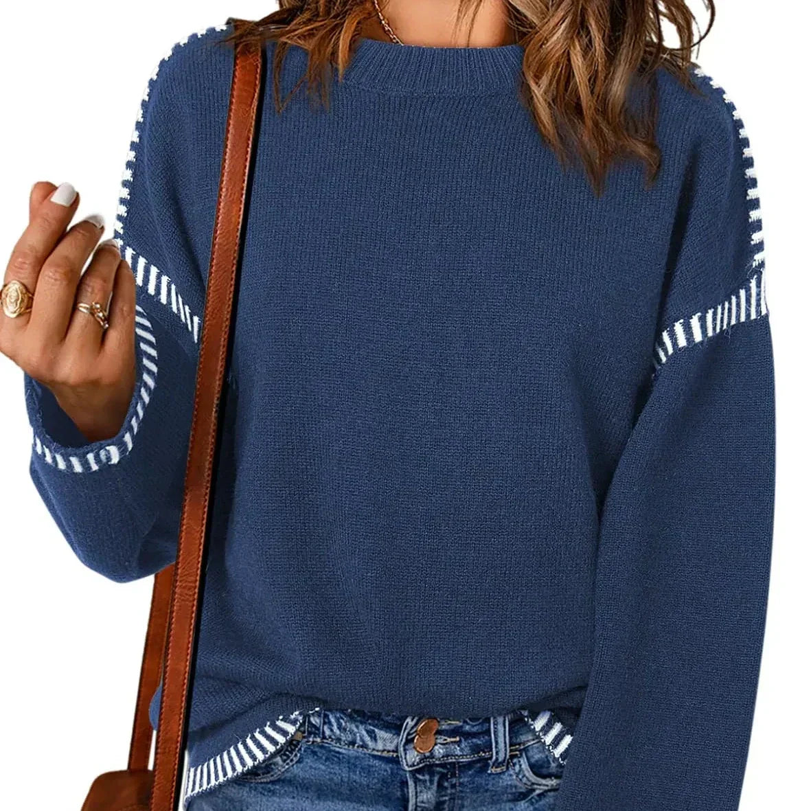 ð¥Limited Time 50% OFFð¥Women's Casual Knit Pullover Sweater