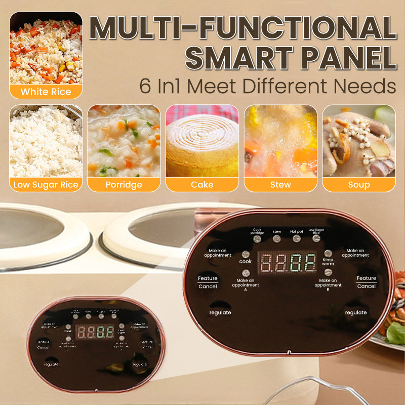 ð¥Limited time 50% offð¥Automatic Multi-Functional Double-Liner Rice Cooker