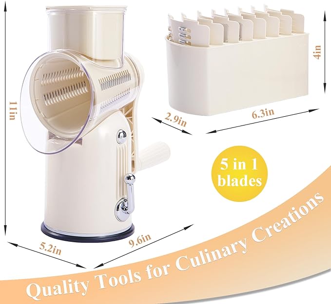 🧑🍳Christmas Sale-50% OFF🥳-5 In 1 Food Chopper