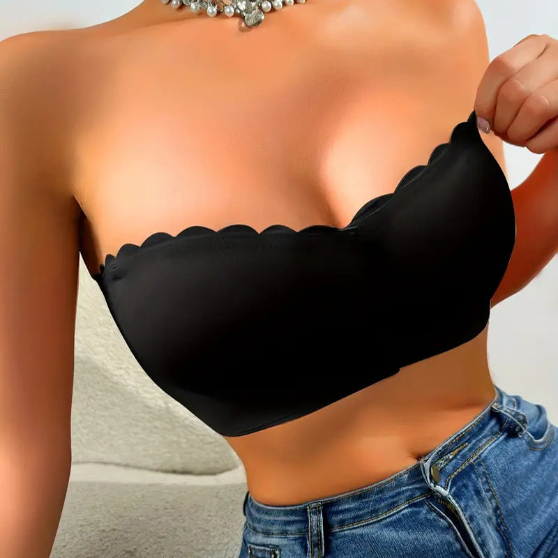 ð¥Last Day 52% OFFð¥Seamless Front Closure Strapless Bandeau Bra